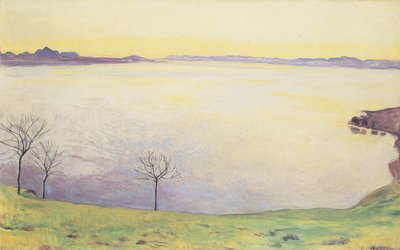 Lake Geneva from Chexbres by Ferdinand Hodler